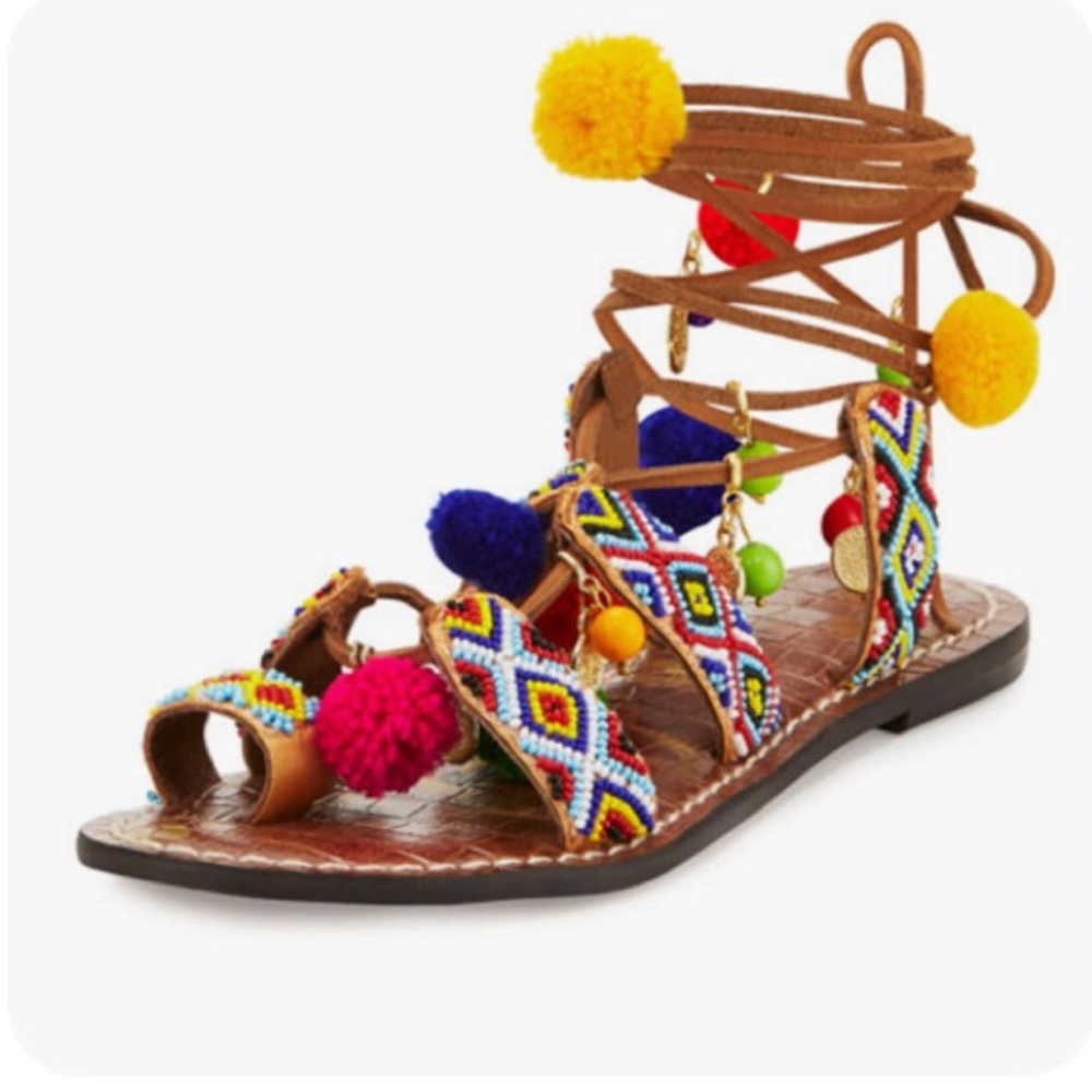 Sam Edelman Beaded Strap Sandals